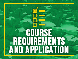 Master of Science in Food Security and Climate Change (MSFSCC) Course Requirements and Application Menu Graphics.