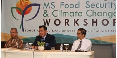 IPB, SEARCA and European Consortium in World's Food Security and Climate Change Master Programme Curriculum Arrangement